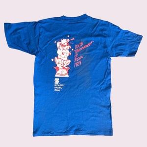 Vintage rose tournament tee